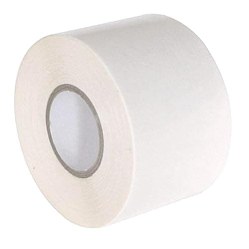 Image of Gocableties White Wide Electrical Tape, 50mm x 33m, 2" Strong Self-Adhesive PVC Insulation Tape for Insulating, Repairing and Protecting Electrical Wires, 1 Roll