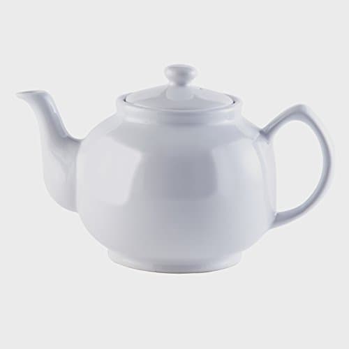 Image of Price & Kensington White 10 Cup Teapot, Stoneware