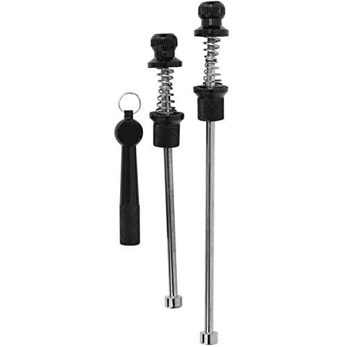 Image of Bike Skewer, Anti Theft Wheel Hub Locking Security Quick Release Bicycle Skewer Seat Post Skewer Set Cycling Accessory for Mountain Road Bike
