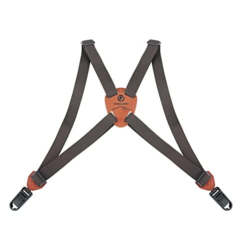 Image of VANGUARD VEO OPTIC GUARD Quick Release Camera/Binocular Harness - Brown