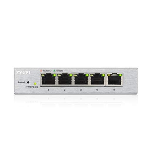 Image of Zyxel 5-Port Gigabit Web Managed Switch,, UK Plug [GS1200-5]