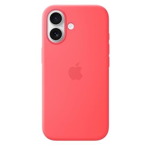 Image of Apple iPhone 17 Silicone Case with MagSafe – Bright Guava 