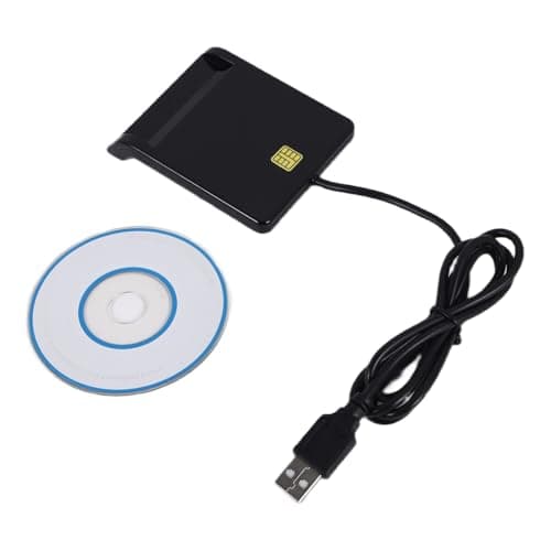 Image of Xnuiasqe USB Smart Card Reader for Bank Card IC/ID EMV Card Reader for 7 8 10 for Linux OS USB- ISO 7816