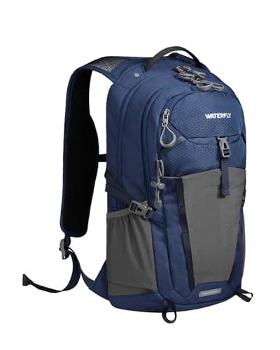 Image of Waterfly Lightweight Hiking Backpack 20L: Small Outdoor Daypack with Phone Pocket, Multi-Compartment, Breathable Backpanel, Hydration Compatible Rucksack for Walking Camping Travel Men Women