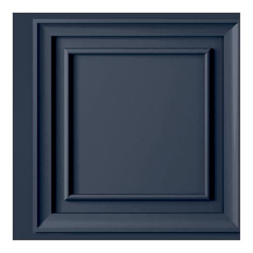 Image of Superfresco Easy Navy Industry Textured Wallpaper | Paste the Wall | Navy Panelled | Eco-Friendly