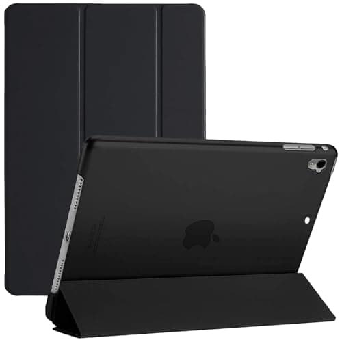 Image of For Apple iPad 9th / 8th / 7th Generation Case Cover (2021/2020/2019) (10.2 Inch) Smart Magnetic Ultra Slim Stand Cover Auto Wake/Sleep For iPad 9 / iPad 8 / iPad 7 (Black)