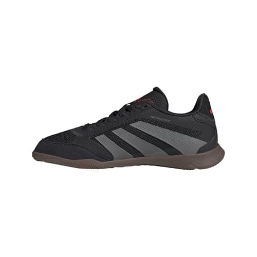 Image of adidas Predator League Indoor Football Boots Kids, Core Black/Grey Four/Lucid Red, 10 UK Child