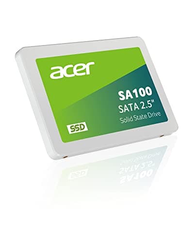 Image of Acer SA100 2.5 Inch SATA III SSD 240GB, Up to 560 MB/s, Internal Solid State Drive for Laptop and Desktop PC Upgrade - BL.9BWWA.102