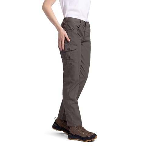Image of Trespass Womens Cargo Trousers Walking Pants Water Repellent 4 Pockets Rambler