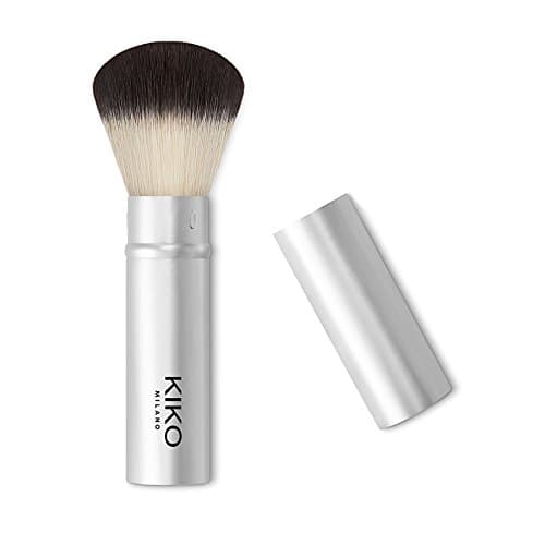 Image of KIKO Milano Smart Allover Powder Brush 104 | Retractable face powder brush with synthetic fibres