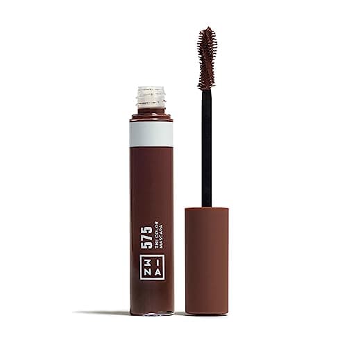 Image of 3INA MAKEUP - Brown Mascara with Vegetal Keratin - Volume and Lift - Flake Free - Lengthening - Sensitive Eyes - Vegan - Cruelty Free