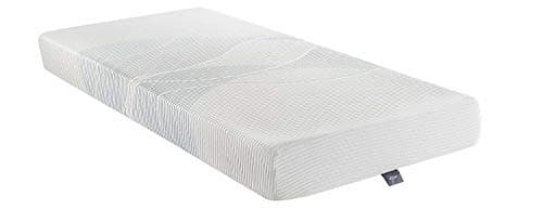 Image of Silentnight 3 Zone Memory Foam Rolled Mattress Made in the UK Medium Single, White