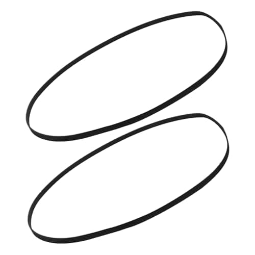 Image of 2 Pack Turntable Drive Belts 165-310mm Rubber Replacement Belt for Belt-Drive Record Players(Breite 5mm,Fold Length 200mm)