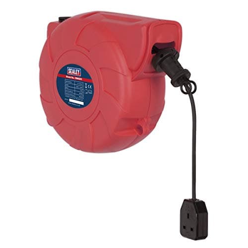 Image of Sealey Crm251 Cable Reel System Retractable 25Mtr 1 X 230V Socket
