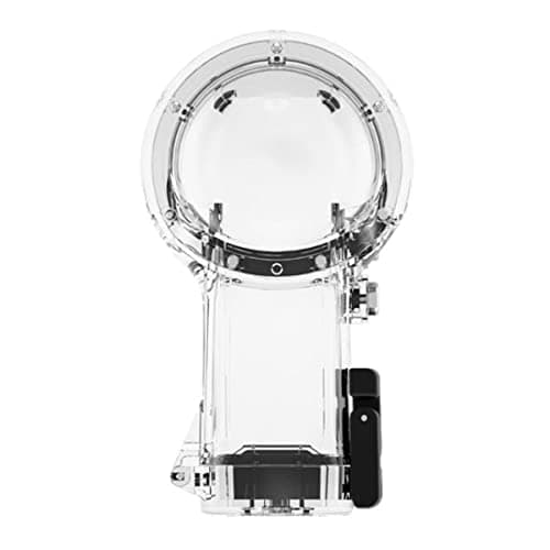 Image of Insta360 Dive Case for ONE R Dual-Lens 360 Mod Edition (CINORAW/A) - Transparent Polycarbonate, Aluminum, Stainless Steel Underwater Camera Housing - IPX8 Water Resistant