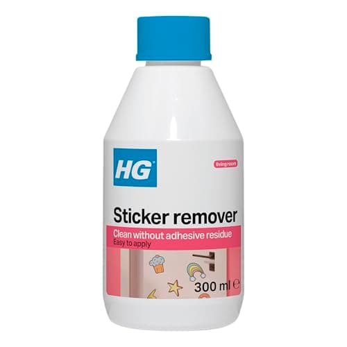Image of HG Sticker Remover, Glue & Adhesive Cleaner, Tar & Oil Stain Remover – 300ml