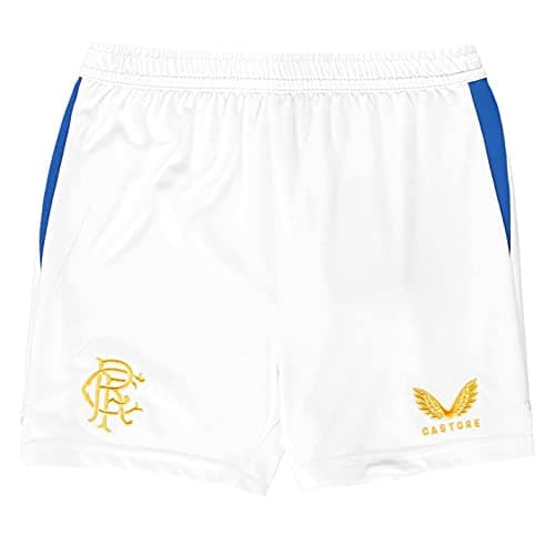 Image of Castore Kids Rangers Home Shorts 2021 2022 Juniors White 11-12 Years