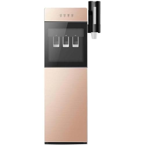 Image of Ice and Warm Dual Function - Freestanding Mains Fed Unit Floor-Loading Standing Water Cooler, Three Spout Touch Screen Vertical Water Dispenser for Home,02,triple outlet