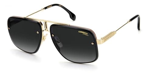 Image of Carrera CA GLORY II BLACK ON GOLD/GREY SHADED 59/18/145 men Sunglasses