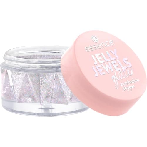 Image of Essence Cosmetics JELLY JEWELS glitter eyeshadow topper, instant result, intensive, dewy, glittery (4,2g)
