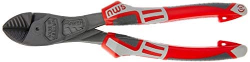 Image of Nws 137-69-200-SB Number 137-69 Heavy Duty Side Cutter, Silver/Red, 200 mm