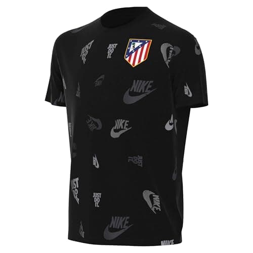 Image of Atlético Madrid Nike Football T-Shirt Older Kids HQ8357
