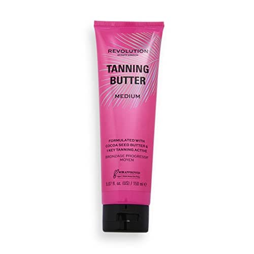 Image of Revolution Beauty London, Buildable Tanning Butter, Light/Medium, 200ml