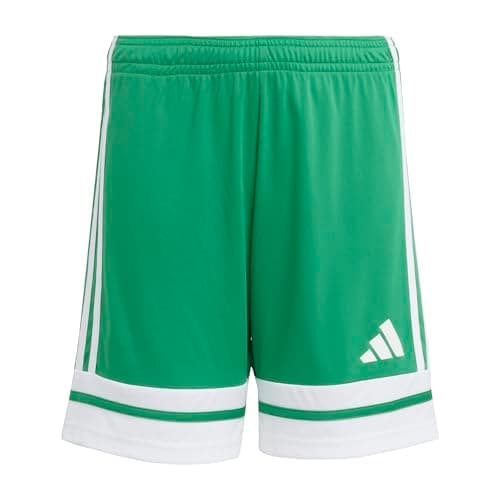 Image of adidas Unisex Kids SQUADRA25 Short Kids, Team Green/White, 13-14 Years