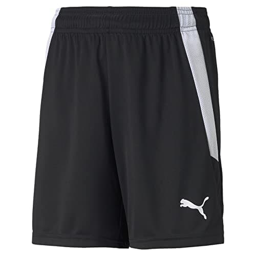 Image of PUMA Unisex Kids Teamliga Jr Shorts, Puma Black-puma White, 13-14 Years EU