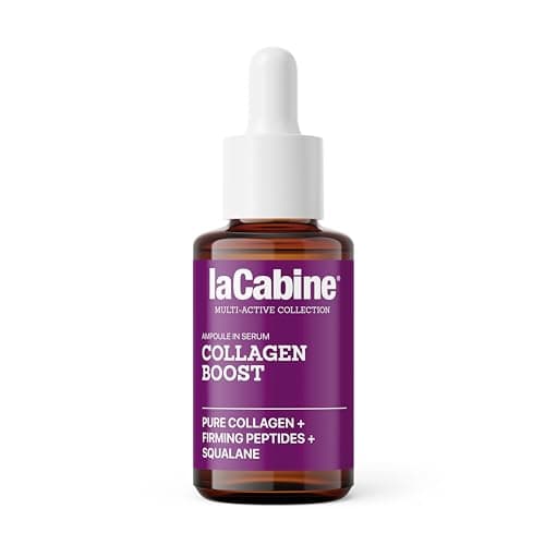 Image of laCabine Collagen Boost Serum 30ml – Firming & Lifting Facial Serum with Collagen and Peptides, Boosts Elasticity, Reduces Wrinkles, Cell Renewal Support, Rejuvenating Skincare for All Skin Types