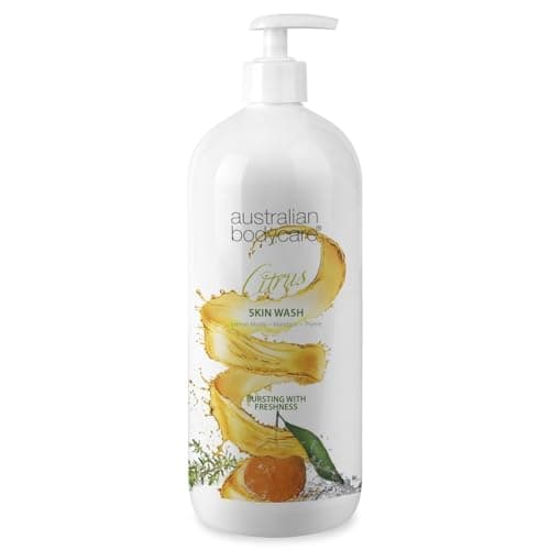 Image of Australian Bodycare Skin Wash Professional 1000 ml | Tea Tree Oil + Citrus Body Wash for the Skin | Relieves Spots and Pimples, Acne, Body Odor & smelly feet | Effective after shaving and waxing