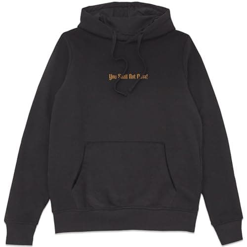 Image of Zavvi Lord Of The Rings You Shall Not Pass Hoodie - Black XL
