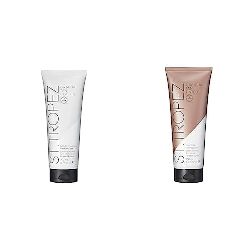 Image of St. Tropez Classic Gradual Tan Firming Lotion - Sun Kissed Glow Self Tan with 5 Skincare Benefits & Tinted Daily Firming Body Lotion 200ml | Tanning Moisturizer