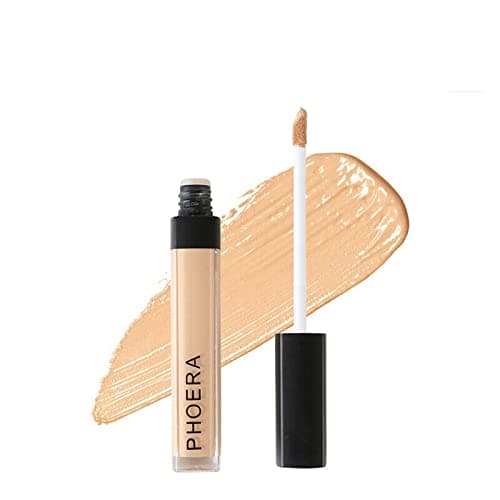 Image of Phoera Full‑Coverage Matte Liquid Concealer – Waterproof, Oil‑Free Camouflage for Dark Circles, Acne Scars & Under‑Eye (103 - Beige)