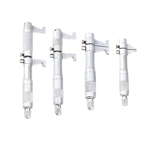Image of MZPOZB External Micrometer Set Inside Micrometer Internal Diameter Measuring Tool Screw Carbide Gauge High Precision Metric Internal Diameter Gage Gauge Tools Digital Micrometer(150-175mm Inside)