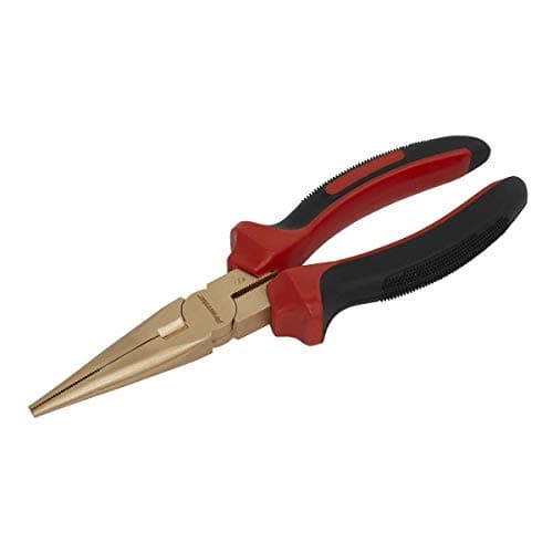 Image of Sealey NS075 200mm Long Nose Pliers Non-Sparking
