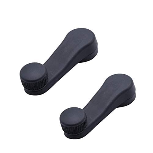 Image of TAKPART 2 x Window Winder 1H0837581D Window Regulator Handle Compatible with VW Golf MK3 MK4 Vento Bora Polo 6N1 Caddy