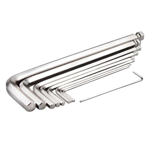 Image of GHHZML Allen Wrench L-Shaped 1pc L Shape Allen Ball Point End Long Arm Hex Key Wrench Metric(24mm)