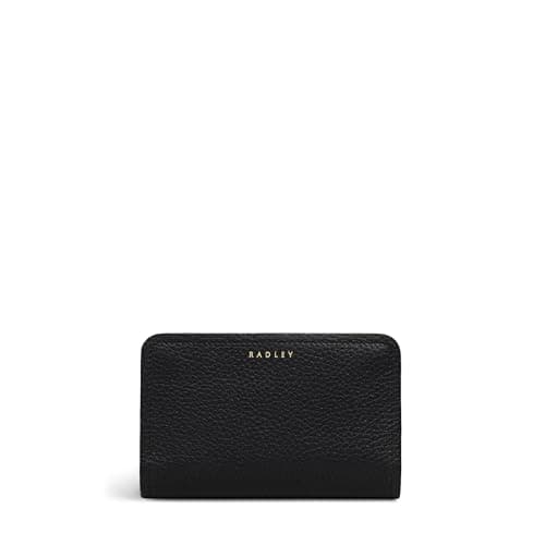 Image of RADLEY London Elm Avenue Women's Leather Medium Bifold Purse, Black