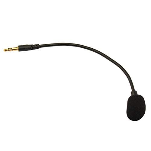 Image of Futheda 3.5mm Replacement Game Microphone Boom Mic Compatible with Turtle Beach Ear Force Gaming Headsets Xbox One PS4 Switch Mac PC Computer Gaming Headphones