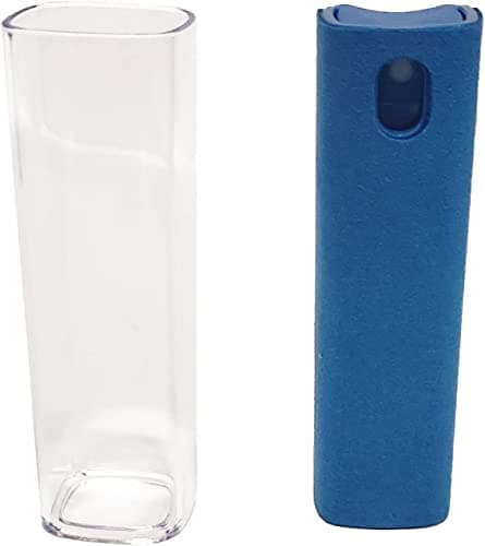Image of Screen Cleaner Spray with Microfibre Body and 2 Refills | On the Go Cleaning Solution for Phone, Tablet, Laptop & Glasses | Blue