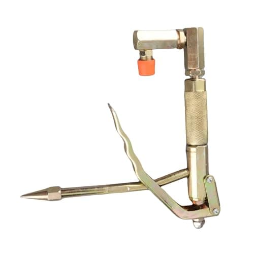 Image of Pneumatic Grease Gun High Pressure Handheld 360 Degree Rotating Nozzle Lubrication Tool for Automotive Industrial Machinery Maintenance