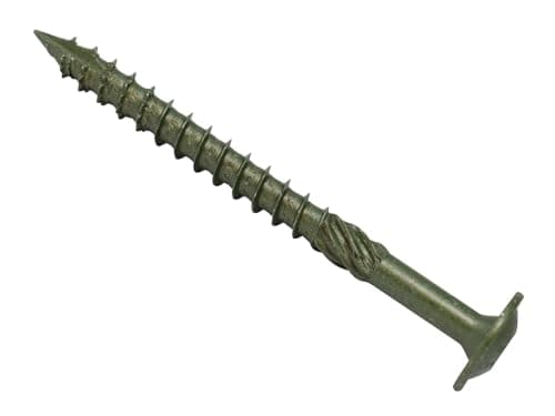 Image of Forgefix SPECTRE Timber Fix Screws 6.7 x 65mm GRN – Box of 50, corrosion-resistant, heavy-duty screws for timber construction and outdoor use.