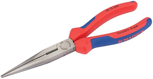 Image of Knipex 55580 Long Nose Pliers with Heavy Duty Handles 200 mm