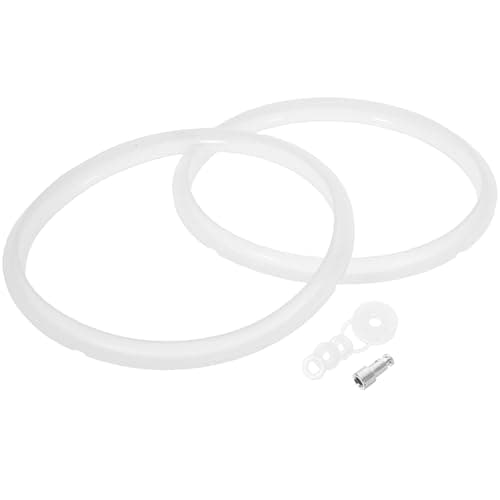 Image of VALICLUD Pressure King Pro Spare Replacement Gasket Seal for Electric Pressure Cooker Easy to Install and Remove White Cooker Part Accessory for 4L 5L 6L Models