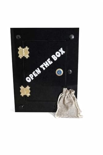 Image of OPEN THE BOX CRACK THE SAFE GAME WITH TEN DIFFERENT KEYS ONLY ONE OPENS THE BOX HAND MADE IN THE UK