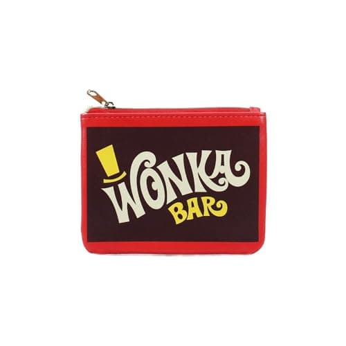 Image of Half Moon Bay Wonka Coin Purse | Coin Purse for Women & Coin Purse Men | Ideal Credit Card Holder & Money Wallet | Wonka Bar Inspired Small Coin Purse & Movie Memorabilia | Coin Pouch & Slim Wallet