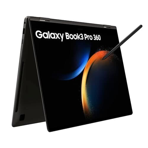 Image of Samsung Galaxy Book3 Pro 360 Wi-Fi Laptop, 16 Inch, 13th gen Intel Core i7 Processor, 16GB RAM, 512GB Storage, (Renewed)