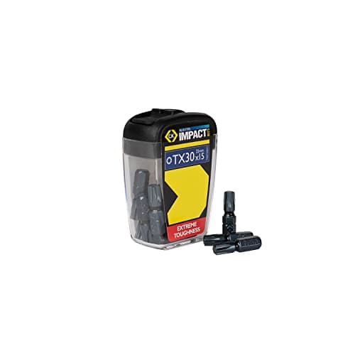 Image of Blue Steel Impact Screwdriver Bit 25mm TX30 Box of 15