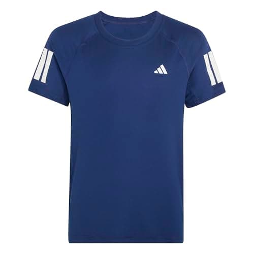 Image of adidas Girl's Girls Club Tennis T-Shirt, Dark Blue, 5-6 Years